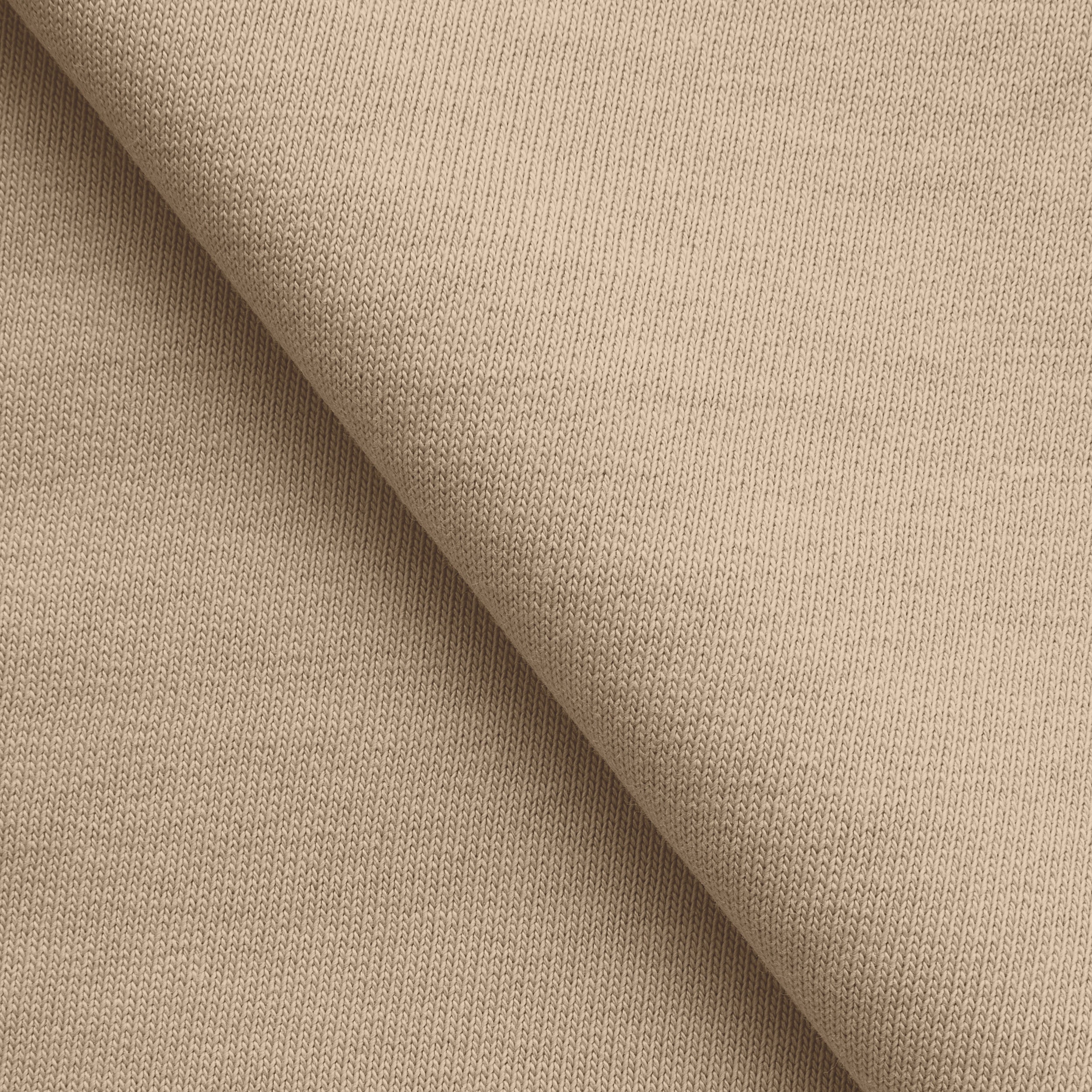 Dresówka pętelkowa niedrapana 340 g/m2 - szarobeżowy taupe Główne zdjęcie produktu