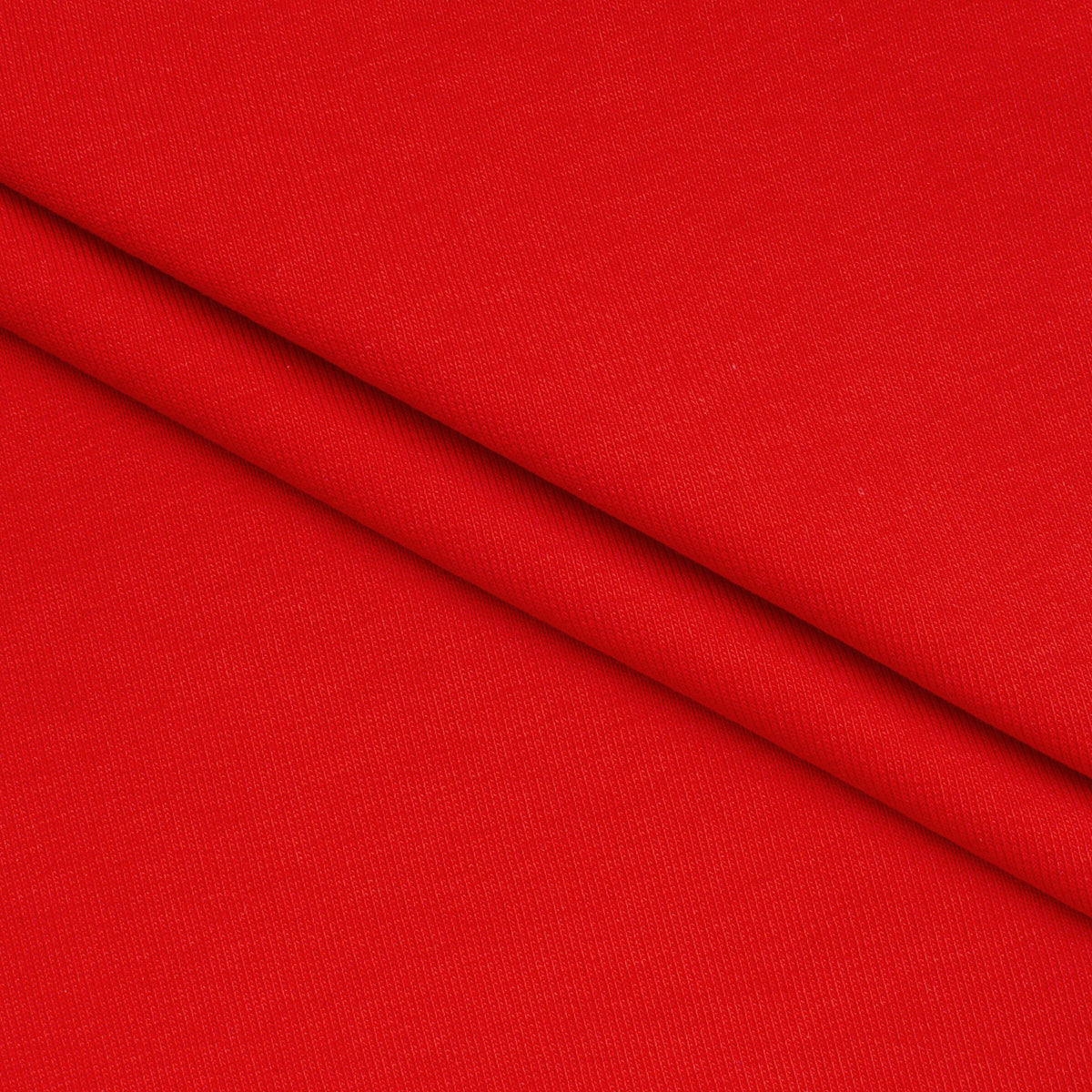DRESÓWKA PĘTELKOWA BAWEŁNIANA - INTENSYWNA CZERWIEŃ - 340 G/M2