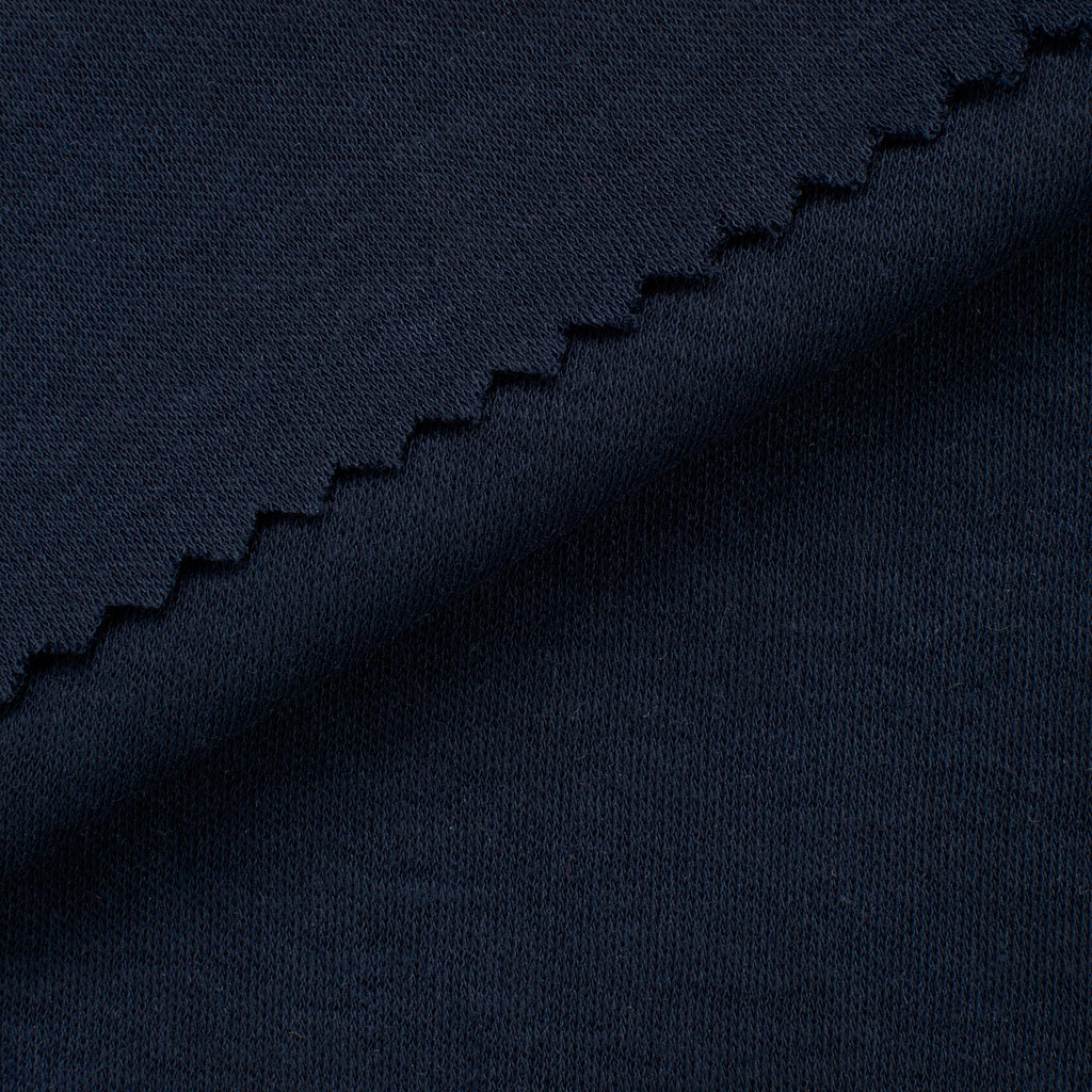 Dzianina interlock 135 g/m² - granatowy