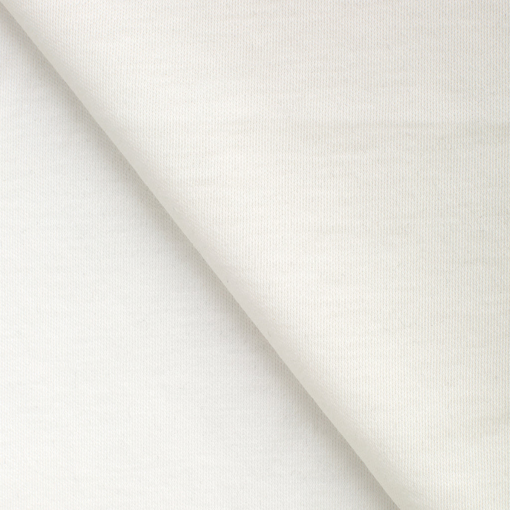 Dzianina interlock 145 g/m2 - kokosowa biel