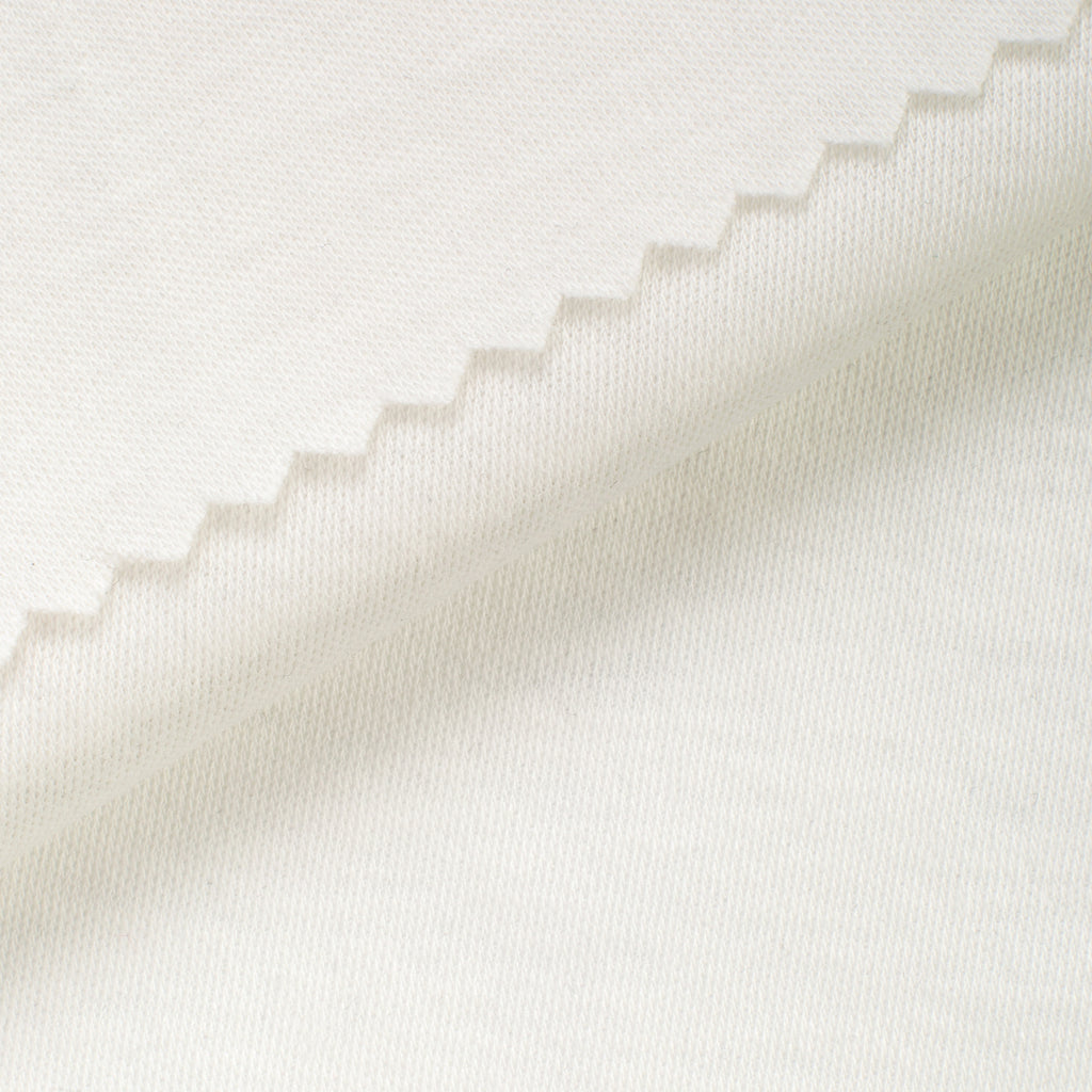 Dzianina interlock 145 g/m² - kokosowa biel