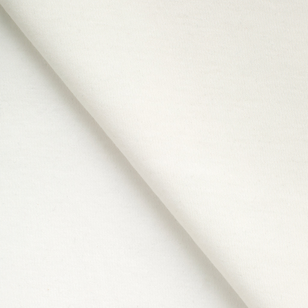Dzianina interlock 175 g/m2 - kokosowa biel - szer. 145 cm
