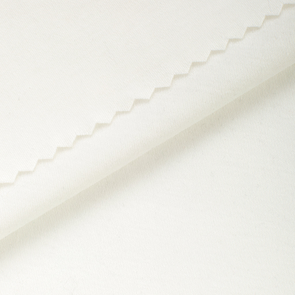 Dzianina interlock 175 g/m² - kokosowa biel - szer. 145 cm