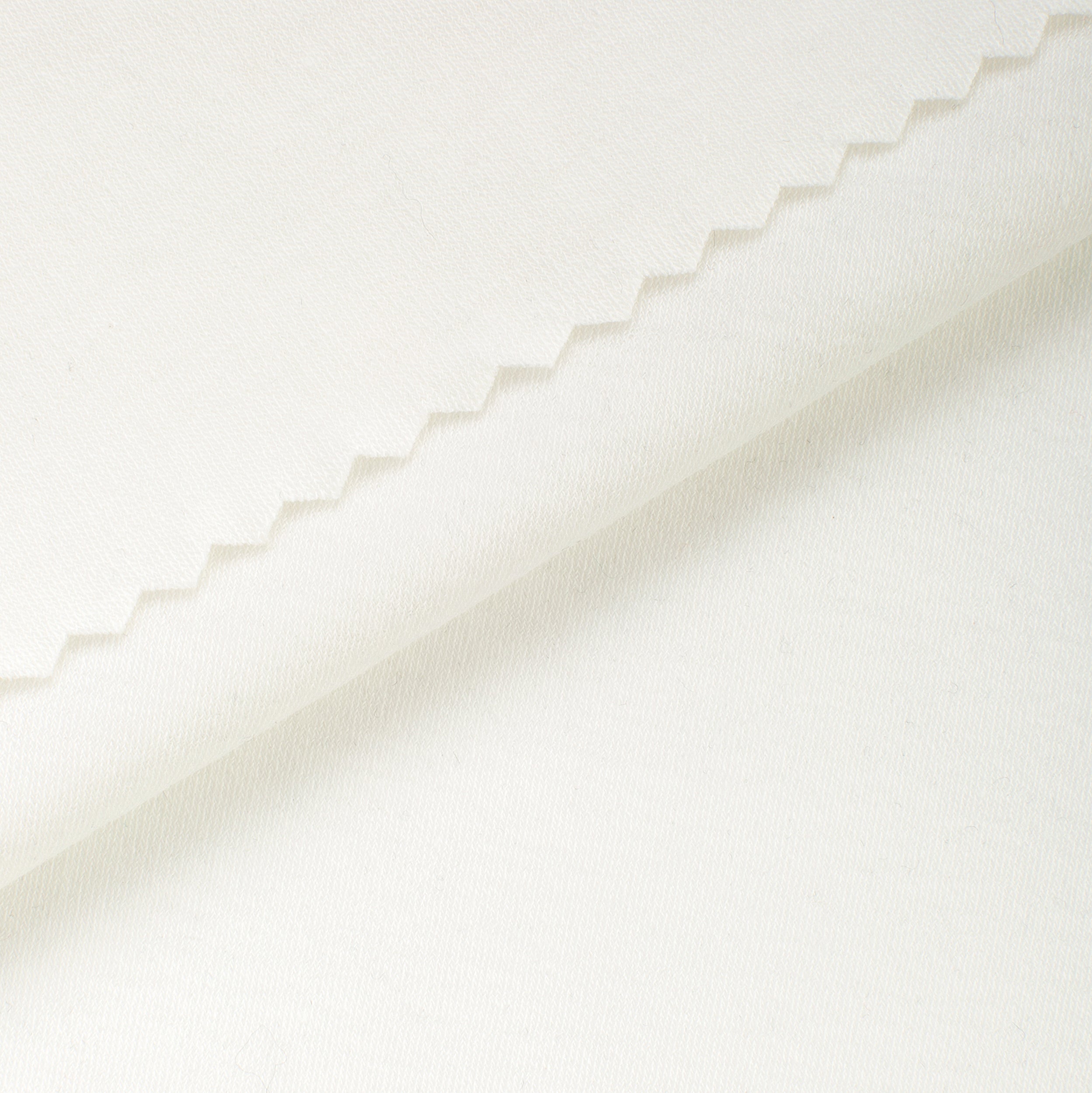 Dzianina interlock 175 g/m² - kokosowa biel - szer. 145 cm