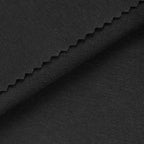 Dzianina interlock 175 g/m² - głęboka czerń