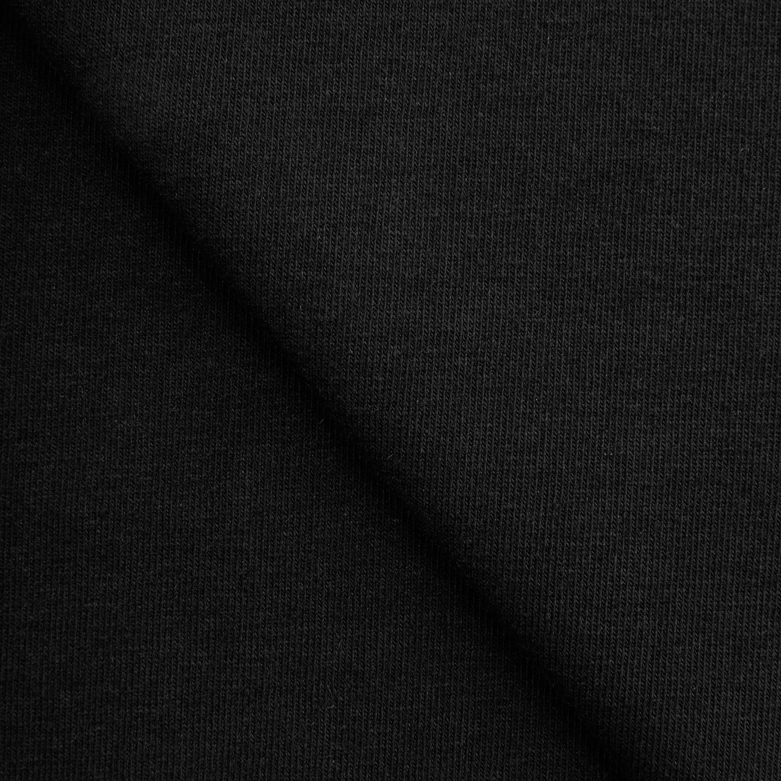 Dzianina single jersey 160 g/m2 - czarny - szer. 170 cm Główne zdjęcie produktu