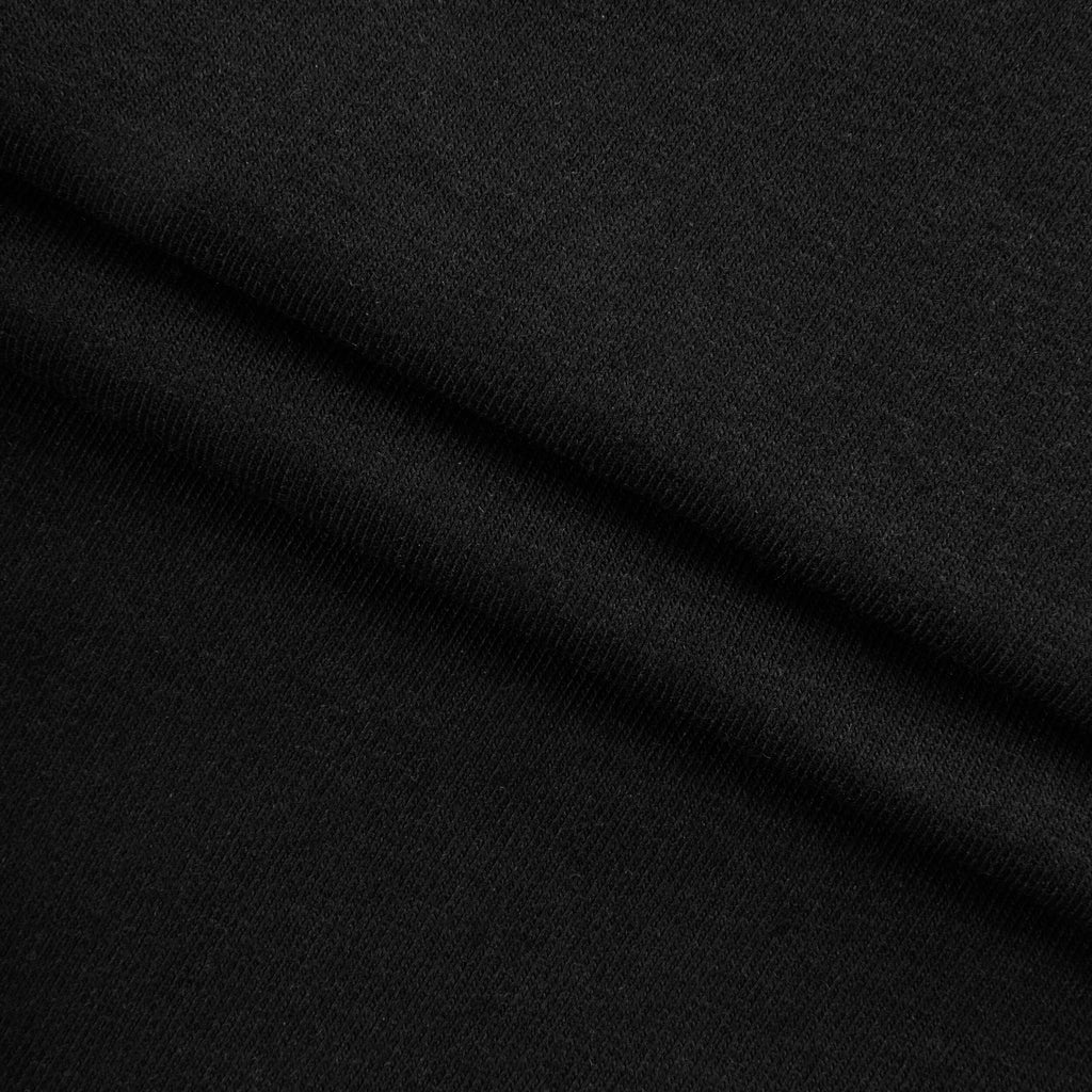 Dzianina single jersey 160 g/m² - czarny - szer. 170 cm