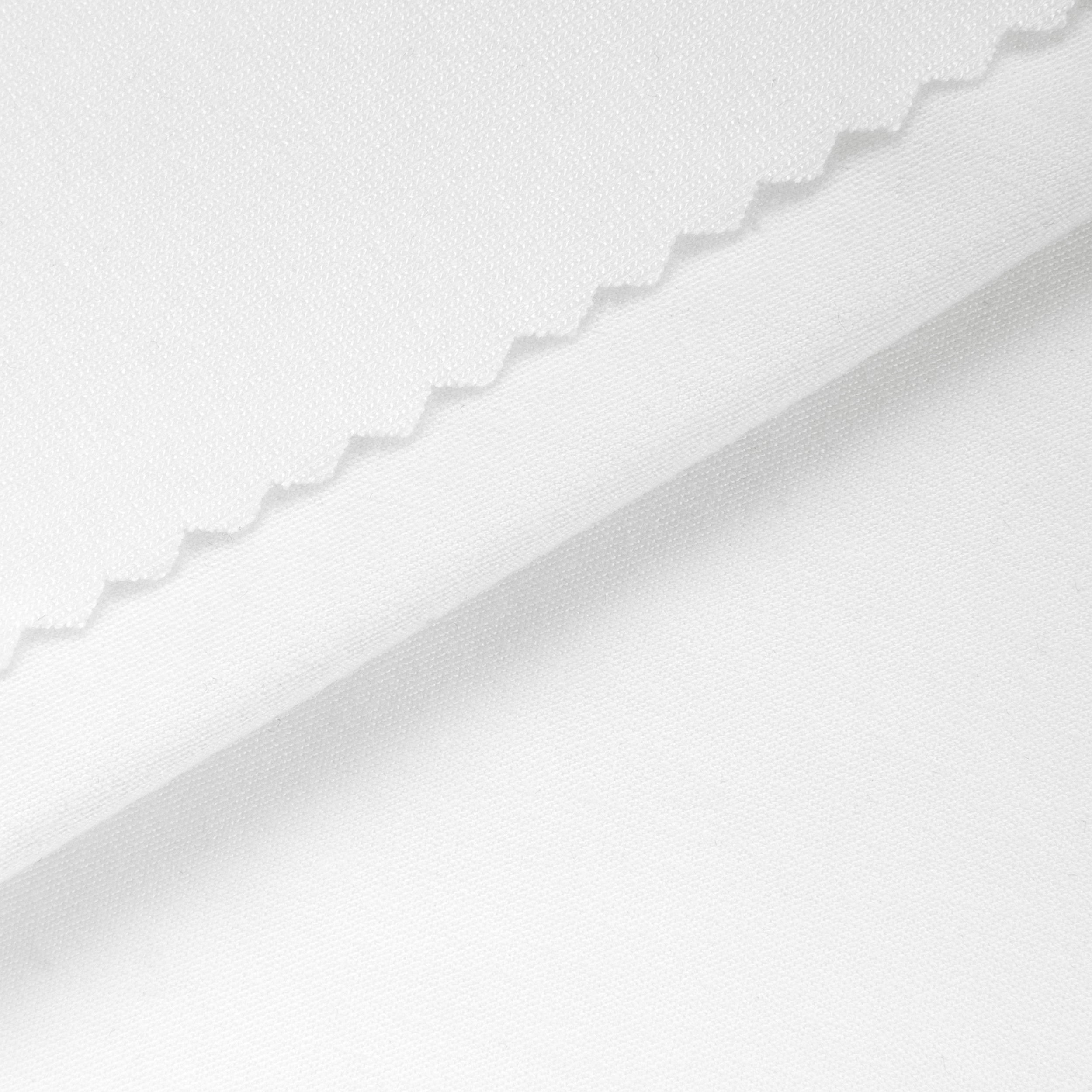 Dzianina single jersey 160 g/m² - śnieżna biel - szer. 180 cm - SINGLE JERSEY 160 PERFECT
