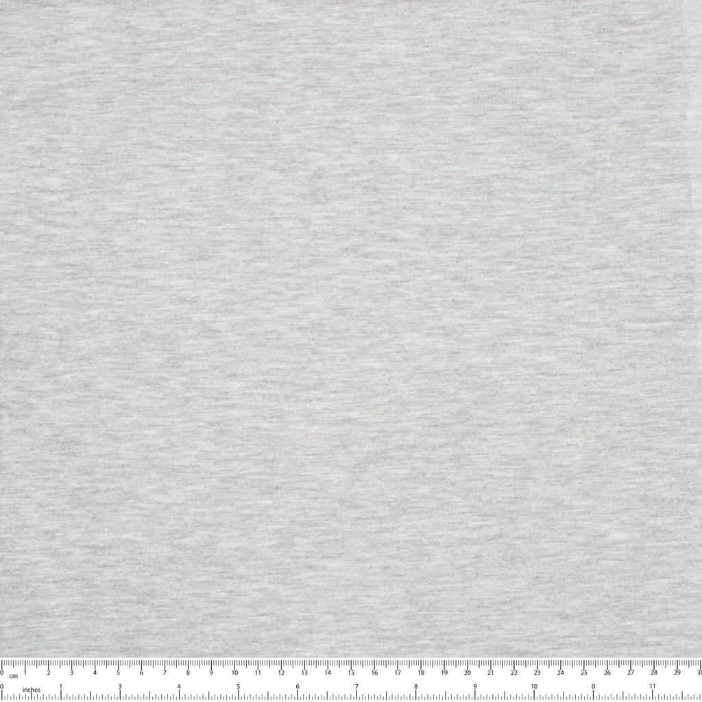 SINGLE JERSEY BAWEŁNIANO-POLIESTROWY - SZARY MELANŻ - 180 G/M2