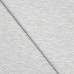 SINGLE JERSEY BAWEŁNIANO-POLIESTROWY - SZARY MELANŻ - 180 G/M2