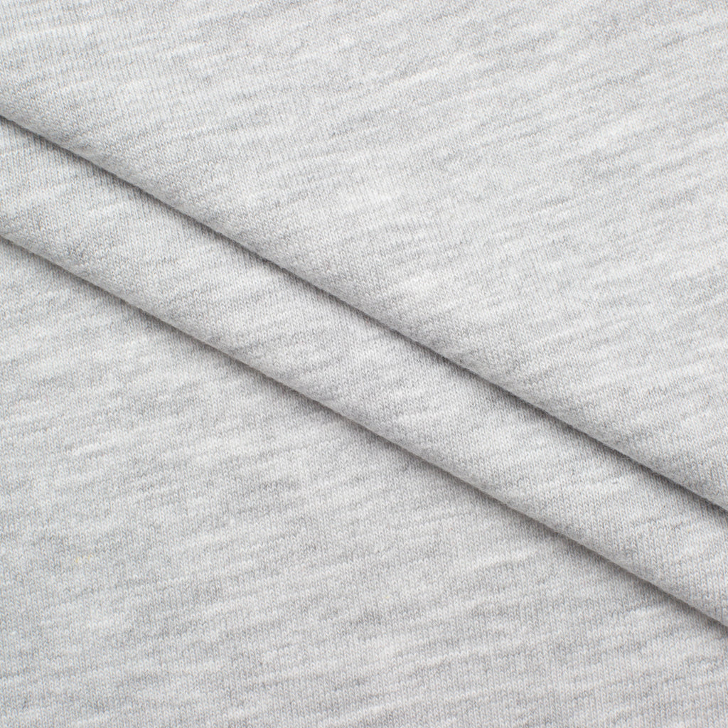 SINGLE JERSEY BAWEŁNIANO-POLIESTROWY - SZARY MELANŻ - 180 G/M2