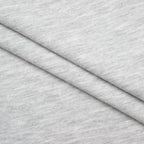 SINGLE JERSEY BAWEŁNIANO-POLIESTROWY - SZARY MELANŻ - 180 G/M2