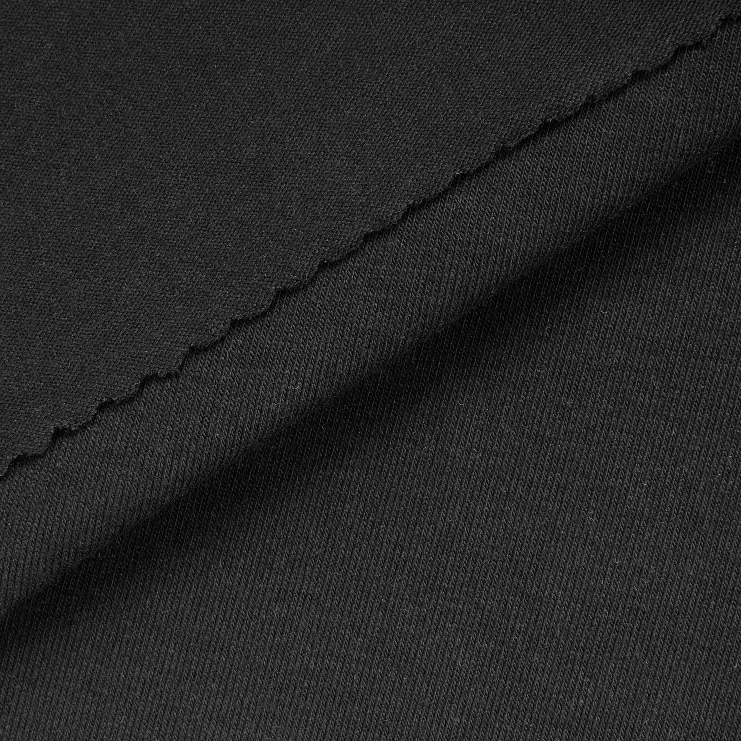Dzianina single jersey 160 g/m² - czarny - szer. 170 cm