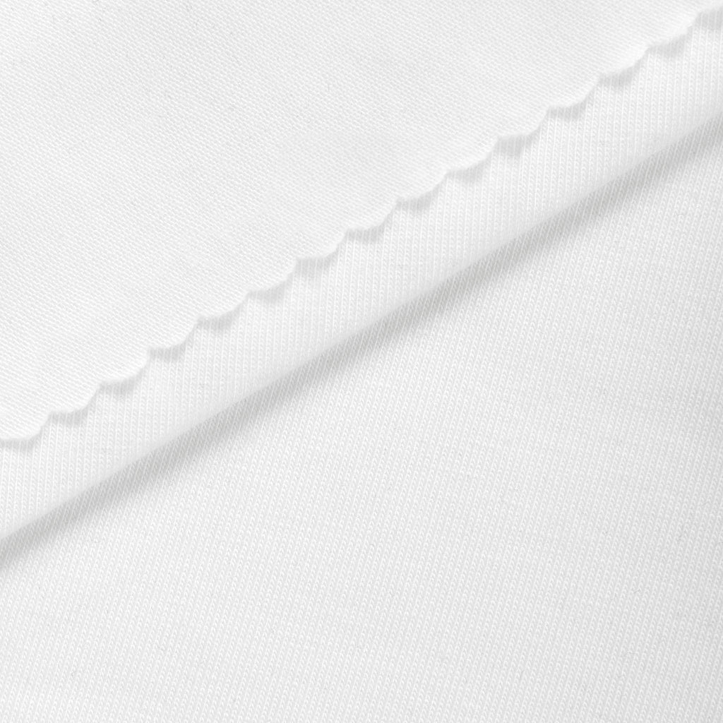Dzianina single jersey 160 g/m² - śnieżna biel - szer. 180 cm - SINGLE JERSEY 160 PERFECT