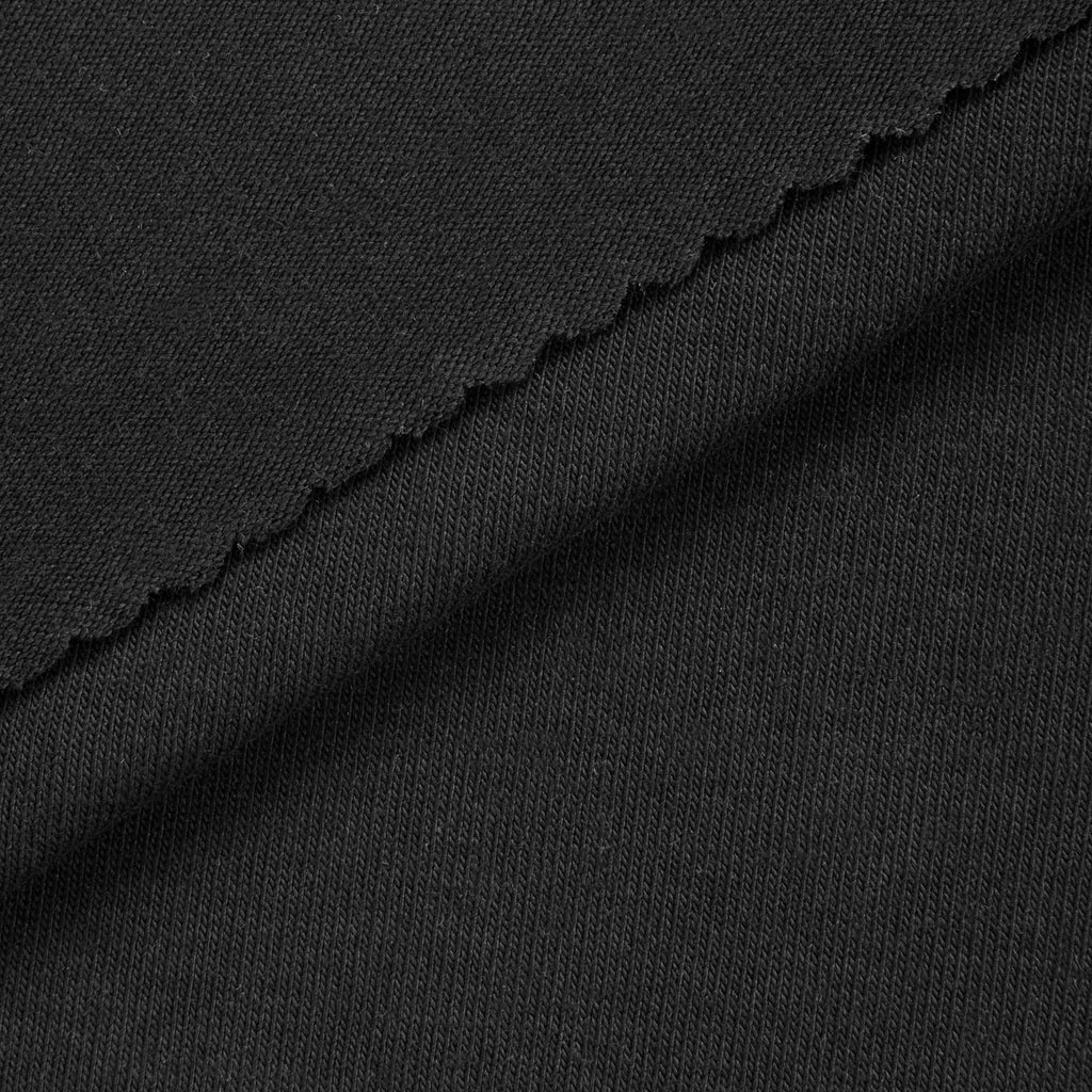 Dzianina single jersey 160 g/m² - czarny - szer. 170 cm