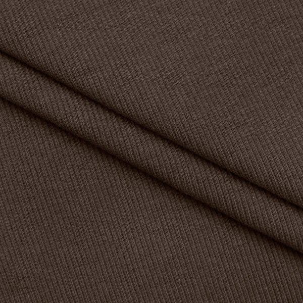 ŚCIĄGACZ BAWEŁNIANY 2X1 Z ELASTANEM - BRĄZOWY - 350 G/M2