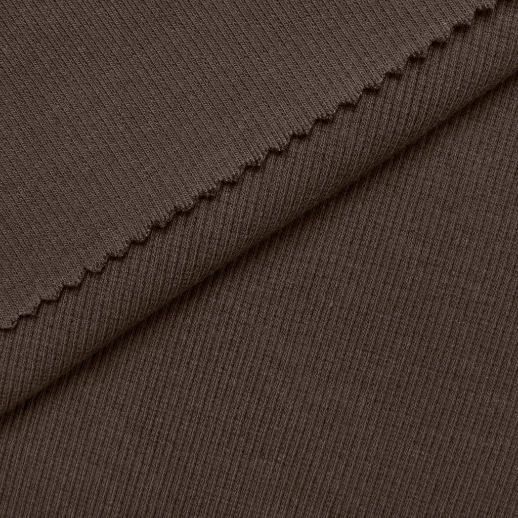 ŚCIĄGACZ BAWEŁNIANY 2X1 Z ELASTANEM - BRĄZOWY - 350 G/M2