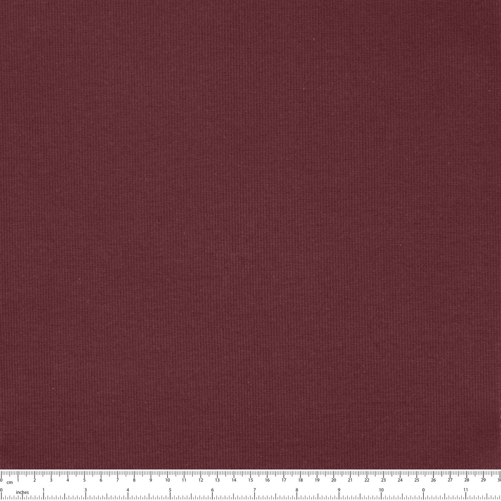 ŚCIĄGACZ BAWEŁNIANY 2X1 Z ELASTANEM - BORDOWY - 350 G/M2