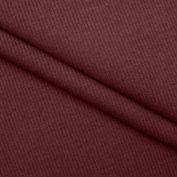 ŚCIĄGACZ BAWEŁNIANY 2X1 Z ELASTANEM - BORDOWY - 350 G/M2