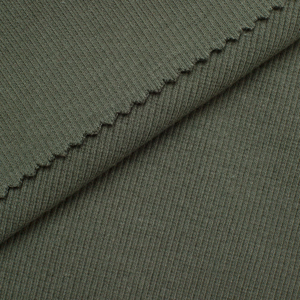 ŚCIĄGACZ BAWEŁNIANY 2X1 Z ELASTANEM - KHAKI - 350 G/M2