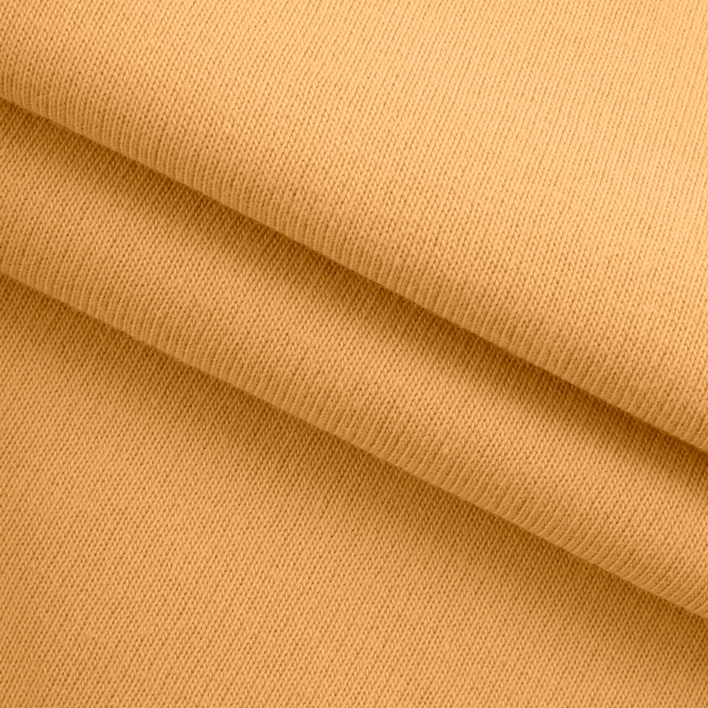 Dresówka pętelkowa drapana 280 g/m² - morelowy