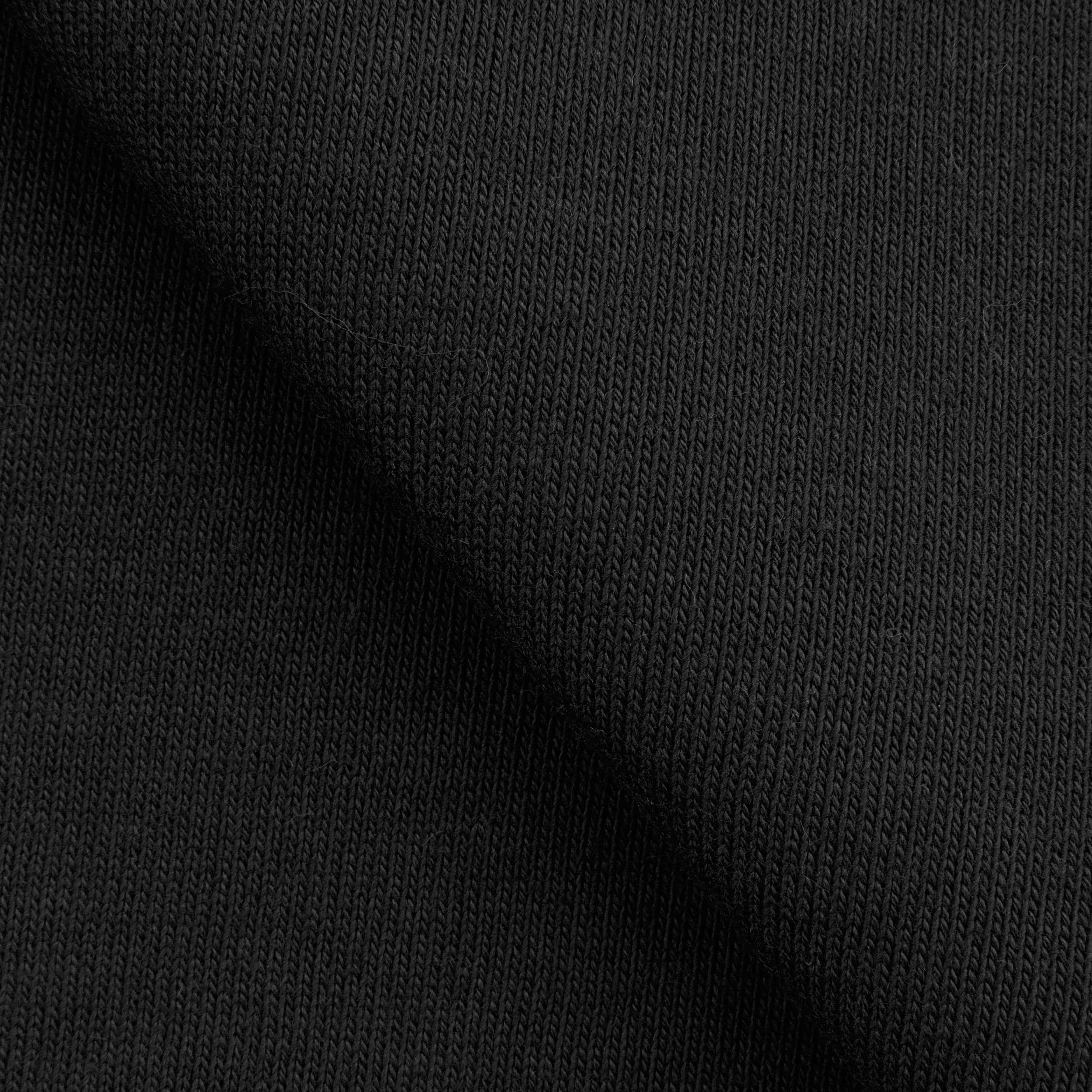 Dresówka pętelkowa drapana 280 g/m2 - czarny Główne zdjęcie produktu