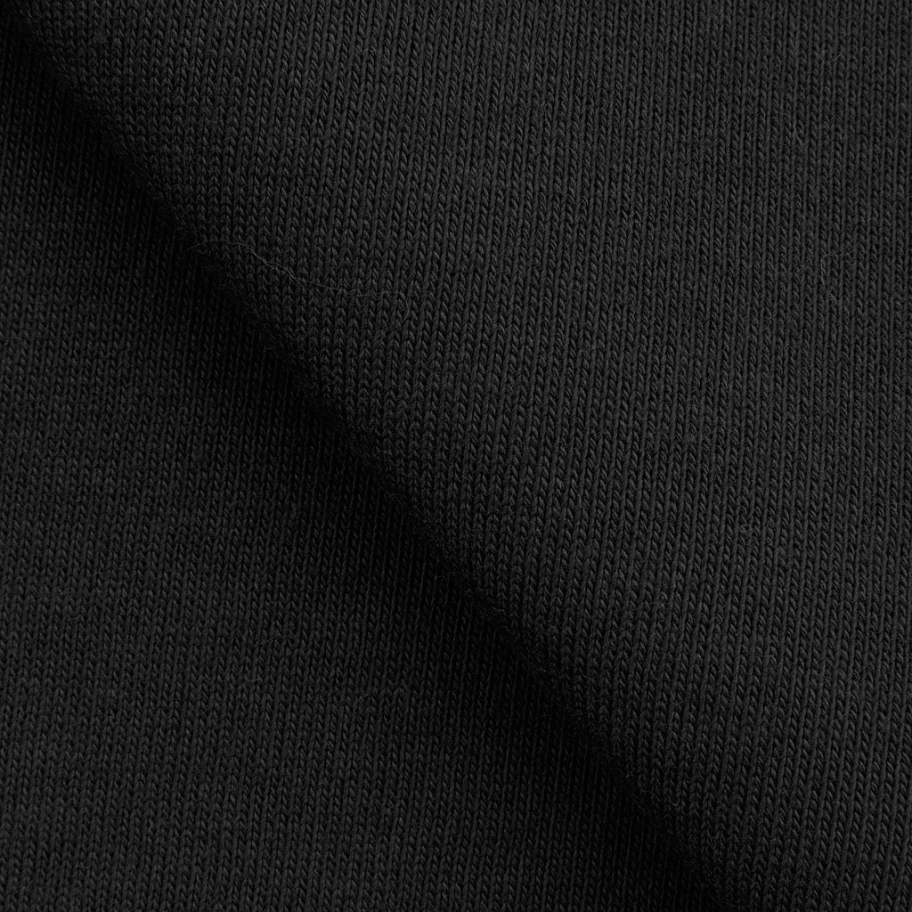 Dresówka pętelkowa drapana 280 g/m2 - czarny