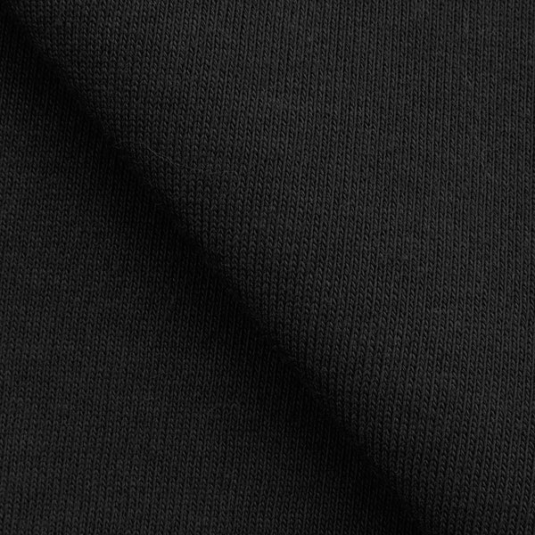 DRESÓWKA DRAPANA BAWEŁNIANA CIENKA - CZARNY - 280 G/M2