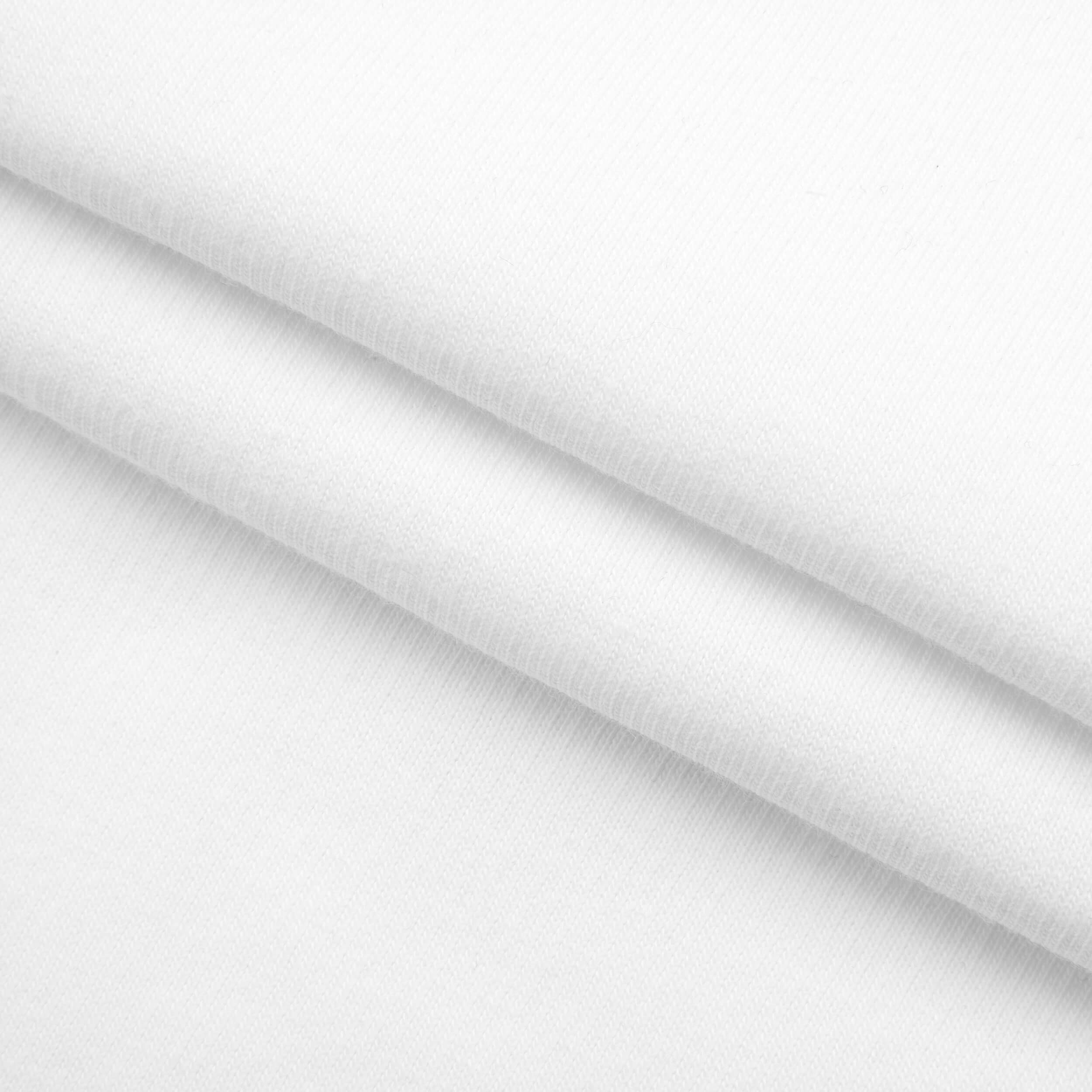 Dresówka pętelkowa drapana 280 g/m² - ciepła biel