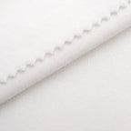 Dresówka pętelkowa drapana 280 g/m² - śnieżna biel