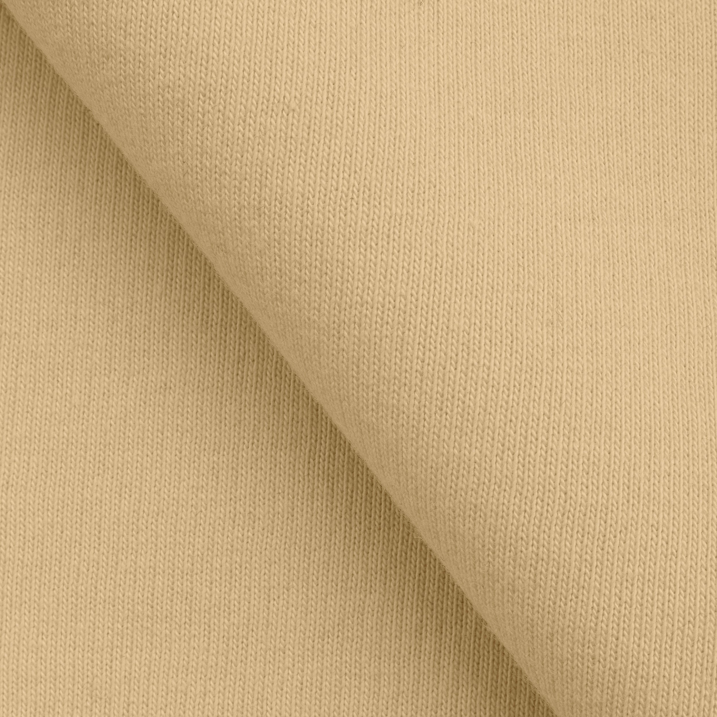 Dresówka pętelkowa drapana 280 g/m2 - kremowy Główne zdjęcie produktu