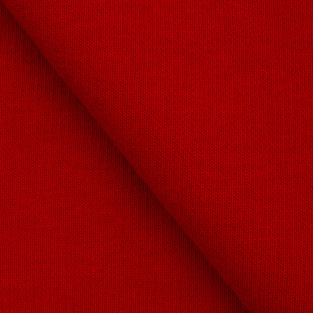 Dresówka pętelkowa drapana 280 g/m2 - intensywna czerwień