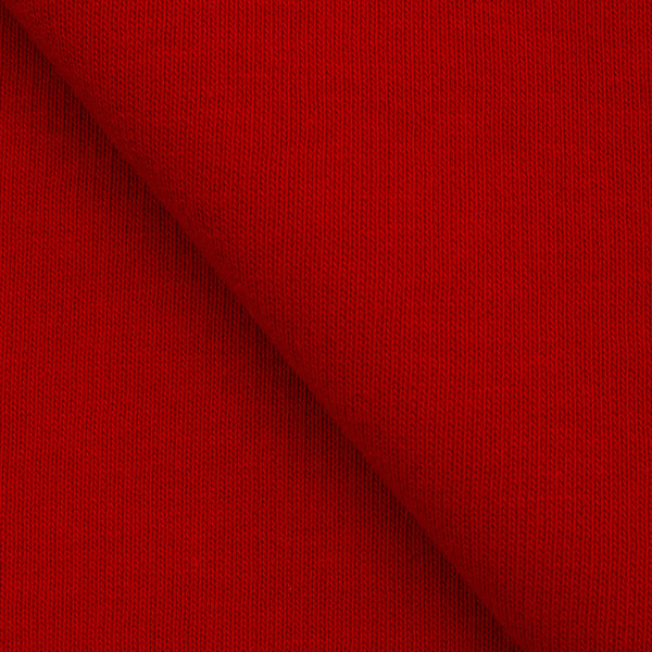 DRESÓWKA DRAPANA BAWEŁNIANA CIENKA - INTENSYWNA CZERWIEŃ - 280 G/M2