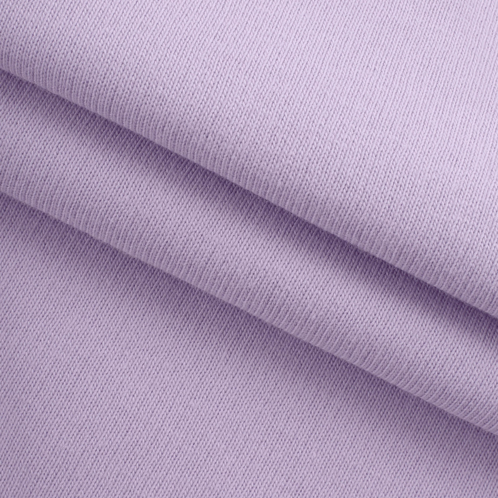 Dresówka pętelkowa drapana 280 g/m² - pastelowy lila