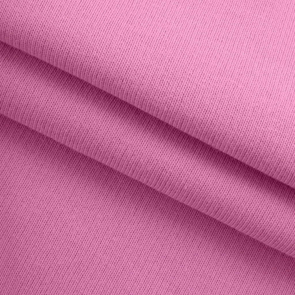 Dresówka pętelkowa drapana 280 g/m² - intensywny róż