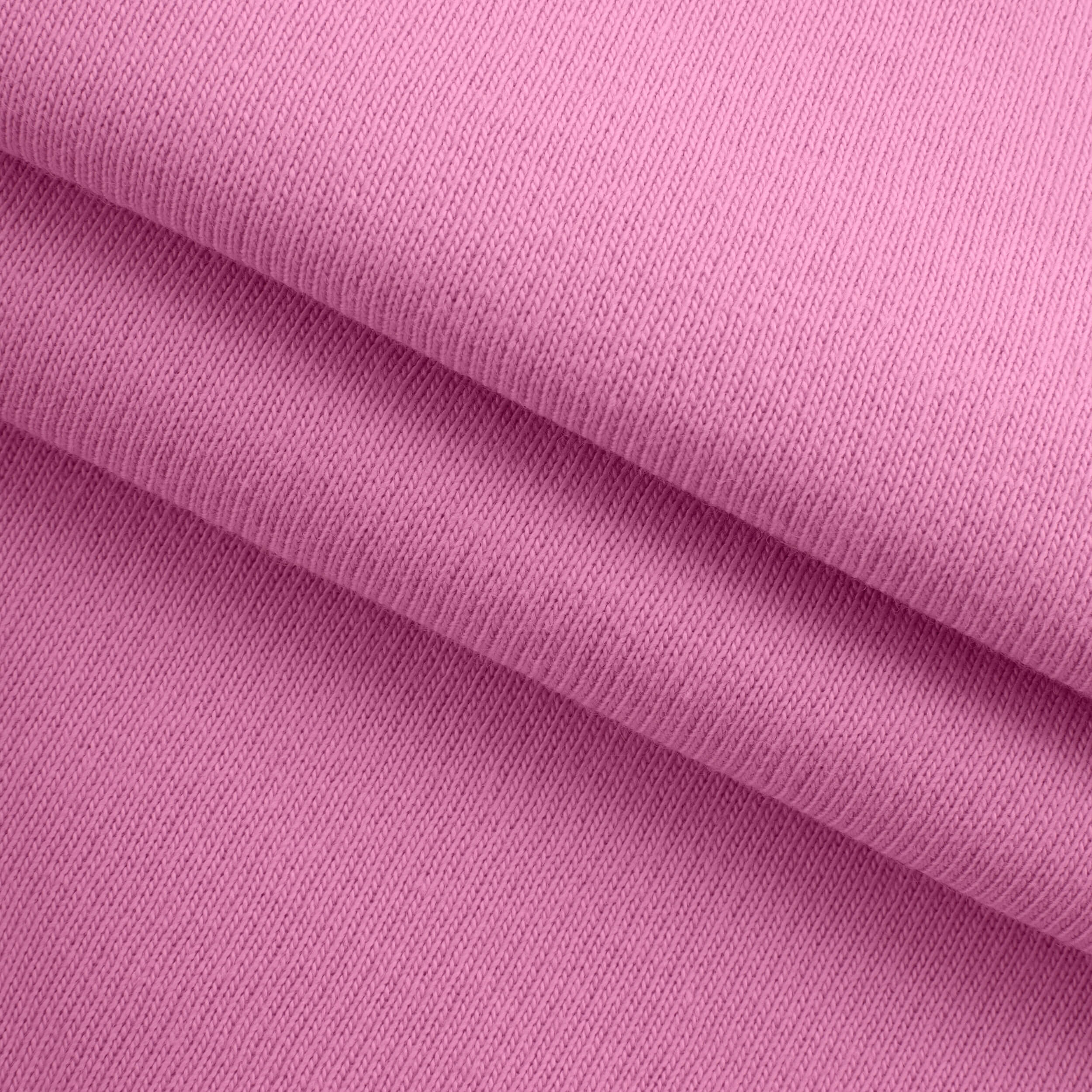 Dresówka pętelkowa drapana 280 g/m² - intensywny róż