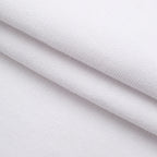 Dresówka pętelkowa drapana 330 g/m² - ciepła biel
