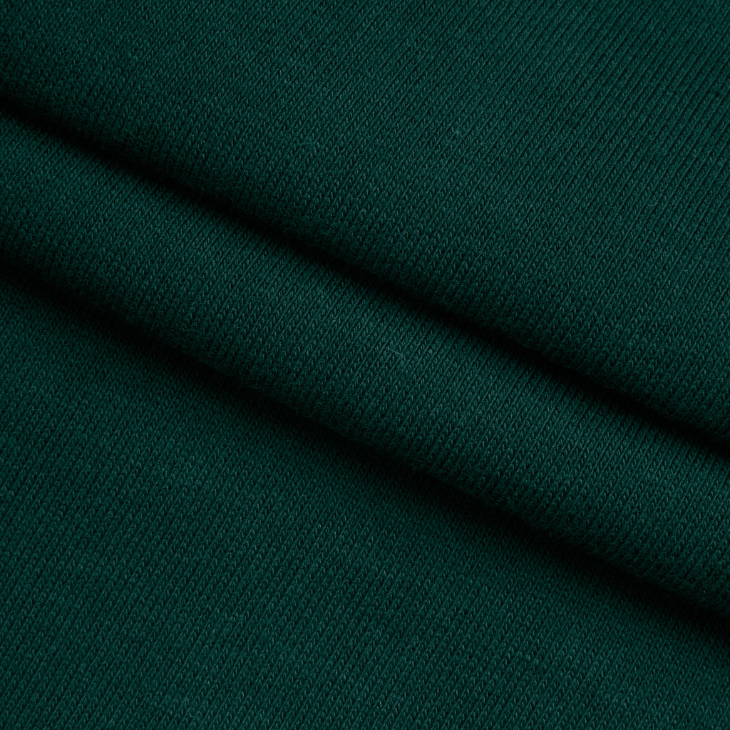 Dresówka pętelkowa drapana 330 g/m² - ciemny morski