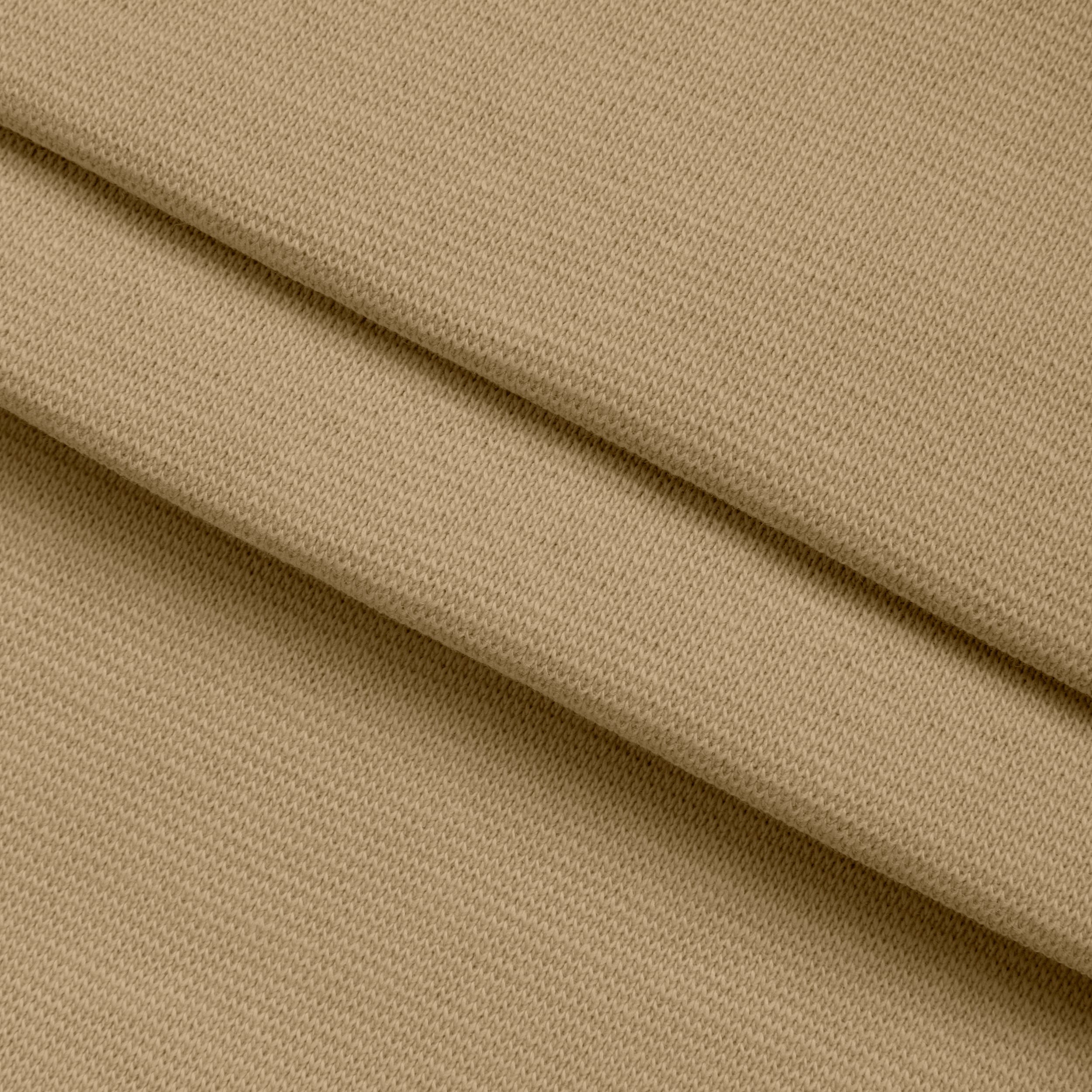 Ściągacz prążkowany 1x1 220 g/m² - kremowy - szer. 160 cm