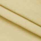 Ściągacz prążkowany 1x1 220 g/m² - kremowy - szer. 160 cm