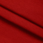 Ściągacz prążkowany 1x1 220 g/m² - intensywna czerwień