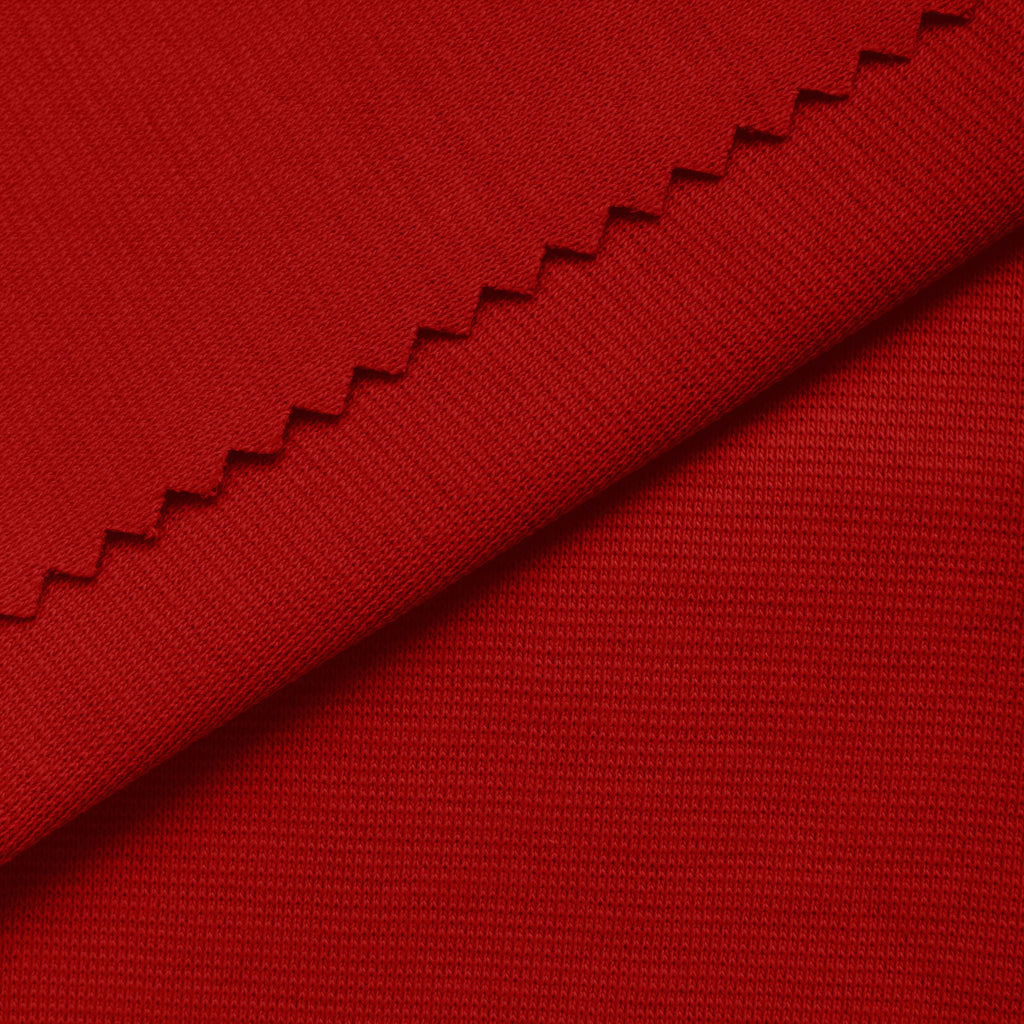 Ściągacz prążkowany 1x1 220 g/m² - intensywna czerwień
