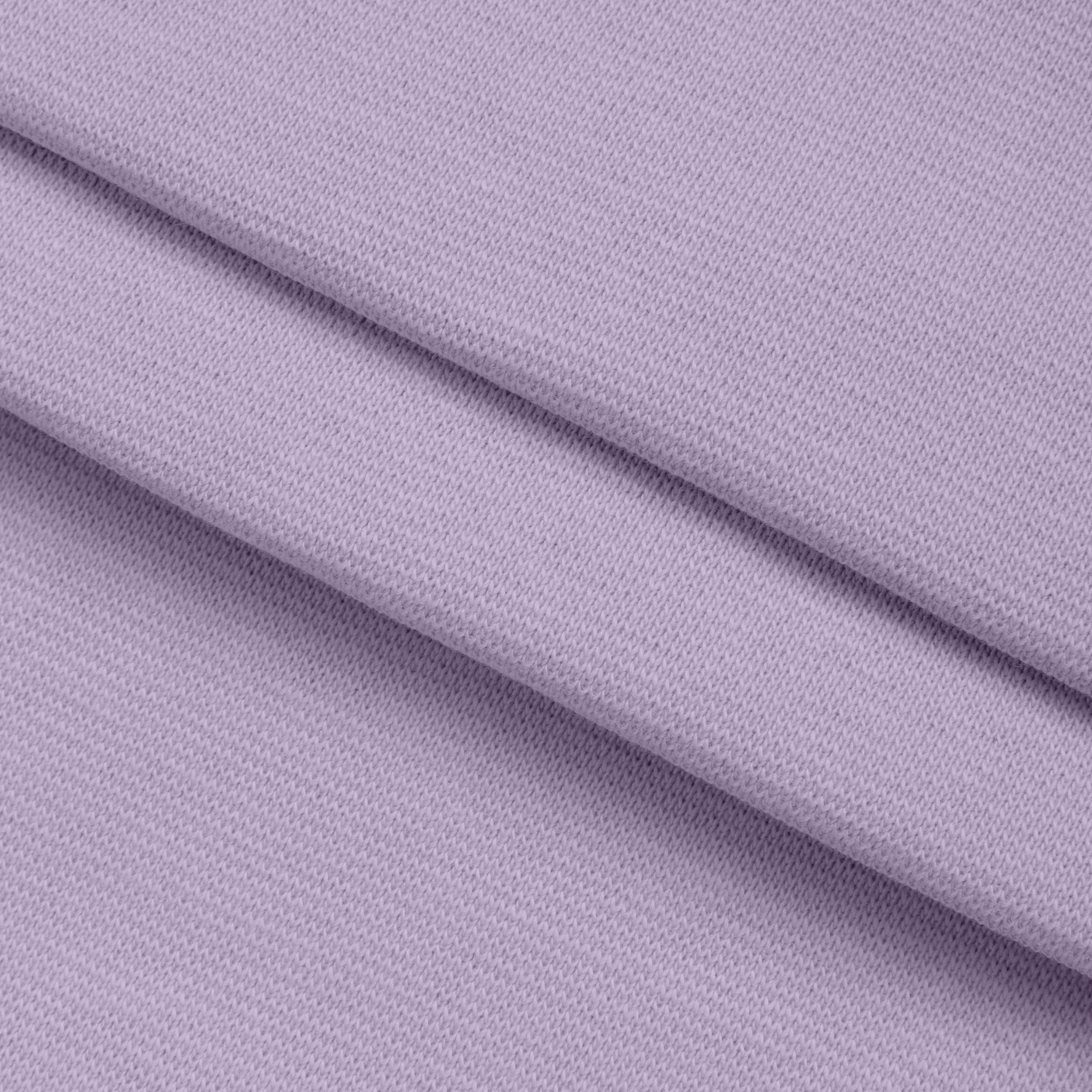 Ściągacz prążkowany 1x1 220 g/m² - pastelowy lila