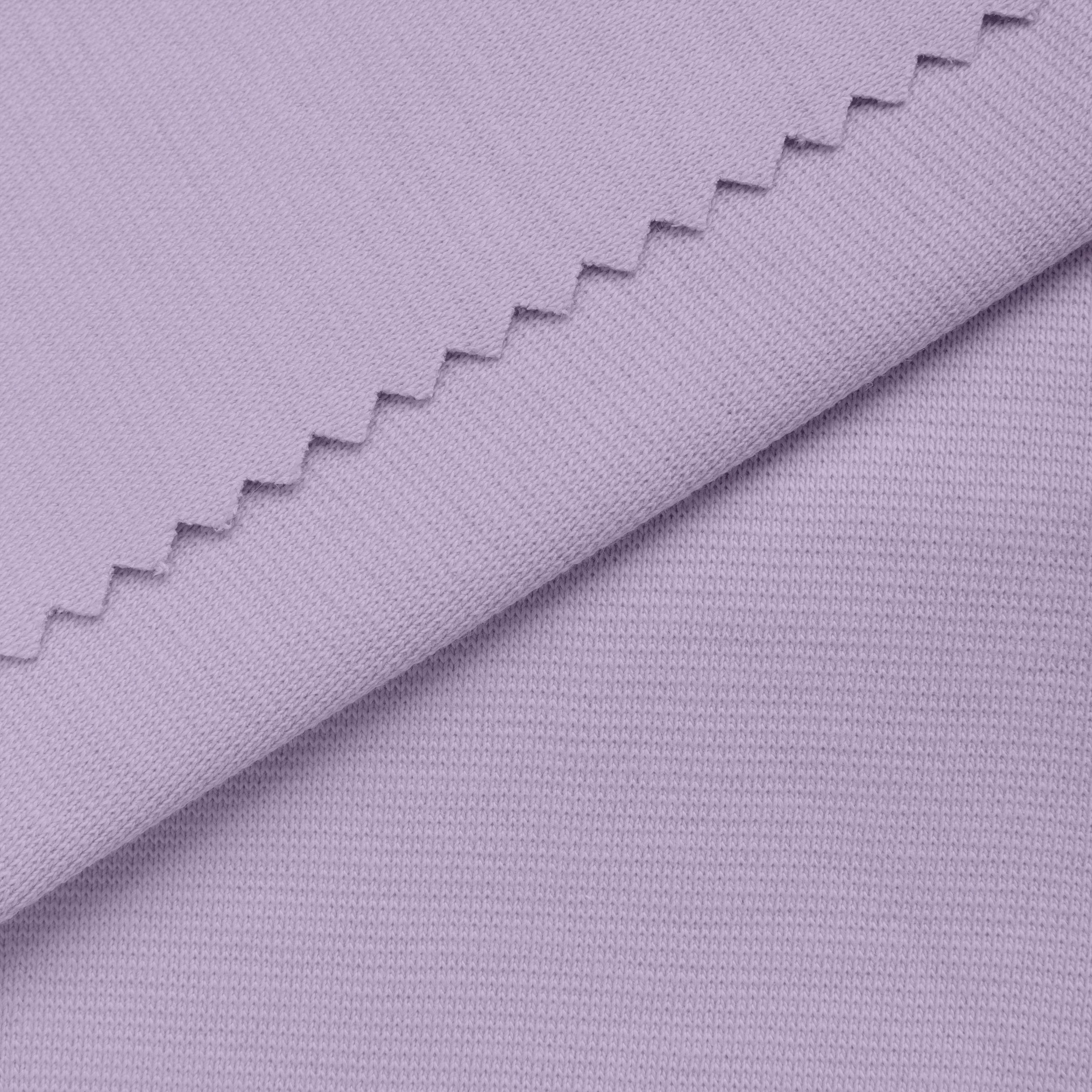 Ściągacz prążkowany 1x1 220 g/m² - pastelowy lila