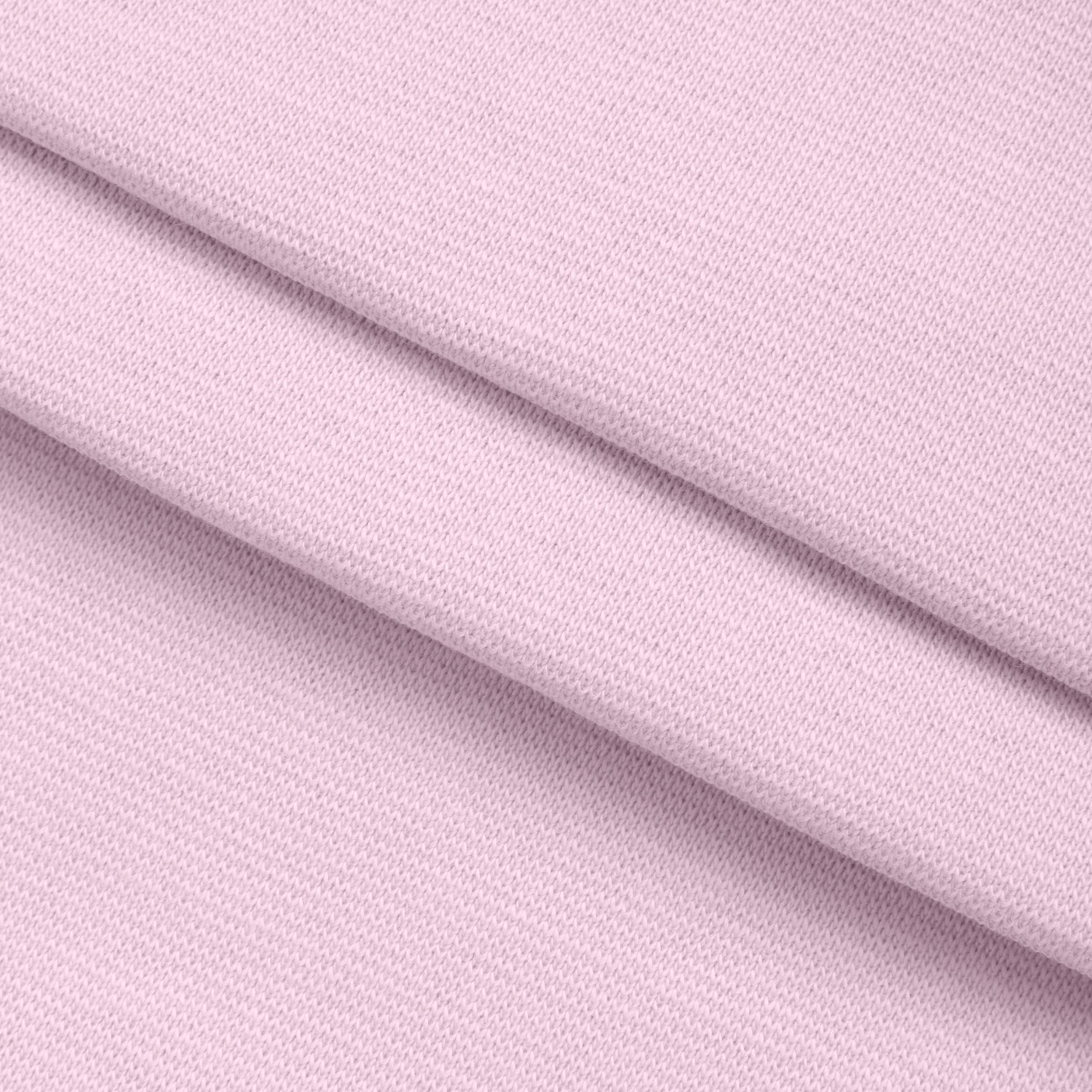 ŚCIĄGACZ BAWEŁNIANY 1X1 Z ELASTANEM - PUDROWY RÓŻ - 220 G/M2 Drugie zdjęcie produktu