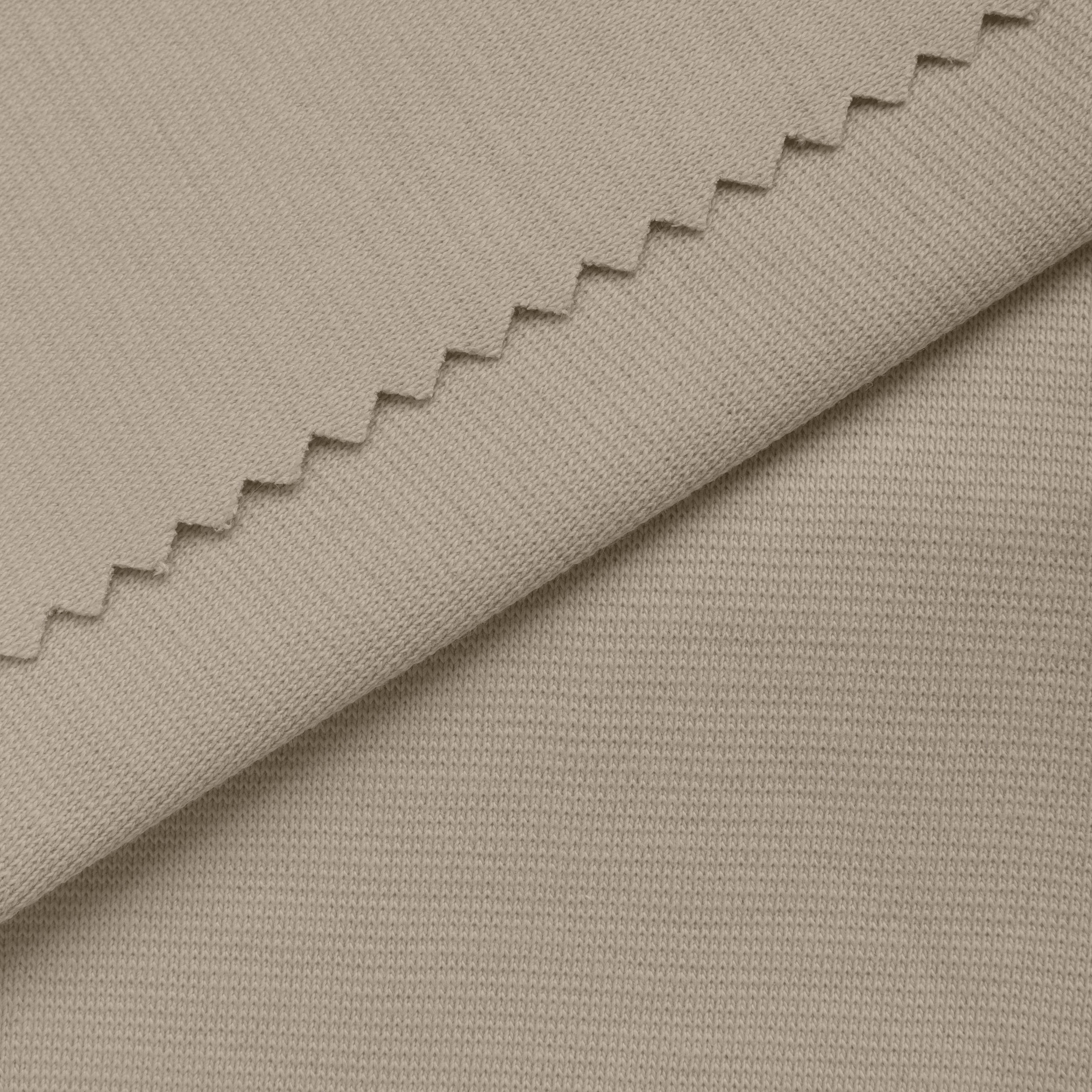 Ściągacz prążkowany 1x1 220 g/m² - szarobeżowy taupe