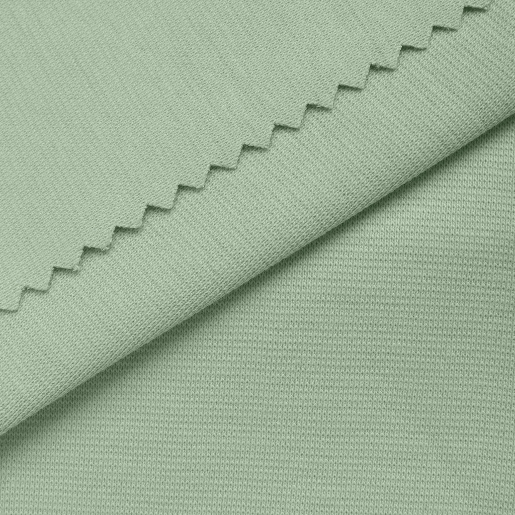 Ściągacz prążkowany 1x1 220 g/m² - szarozielony