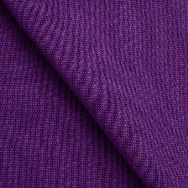 ŚCIĄGACZ BAWEŁNIANY 1X1 Z ELASTANEM - AMARANTOWY FIOLET - 220 G/M2