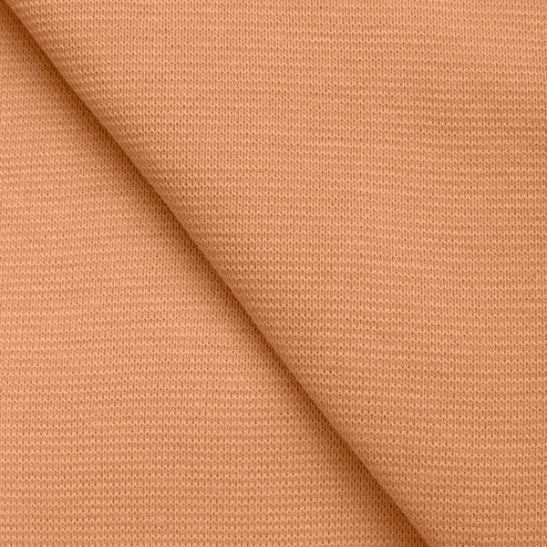 ŚCIĄGACZ BAWEŁNIANY 1X1 Z ELASTANEM - MORELOWY - 220 G/M2