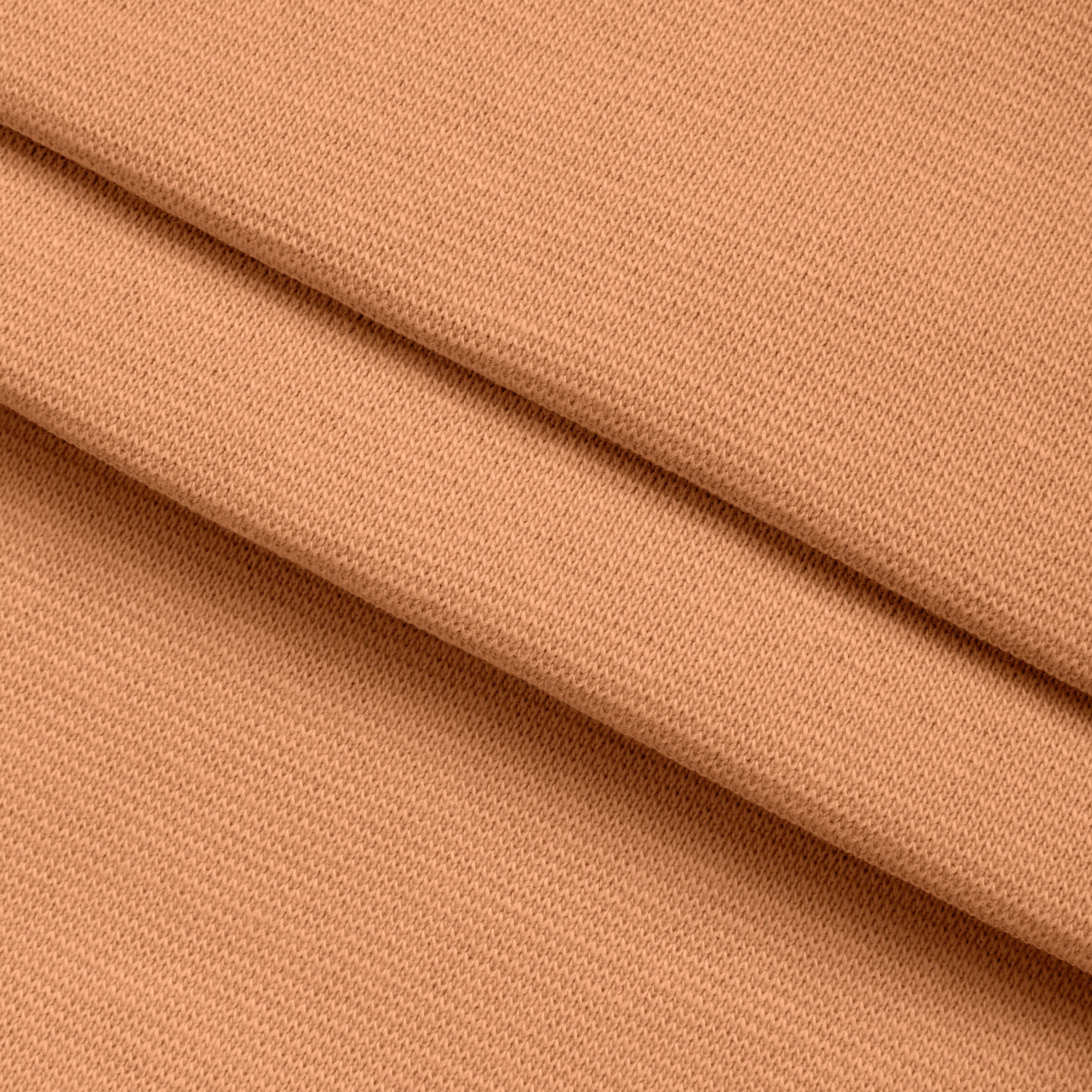 Ściągacz prążkowany 1x1 220 g/m² - morelowy